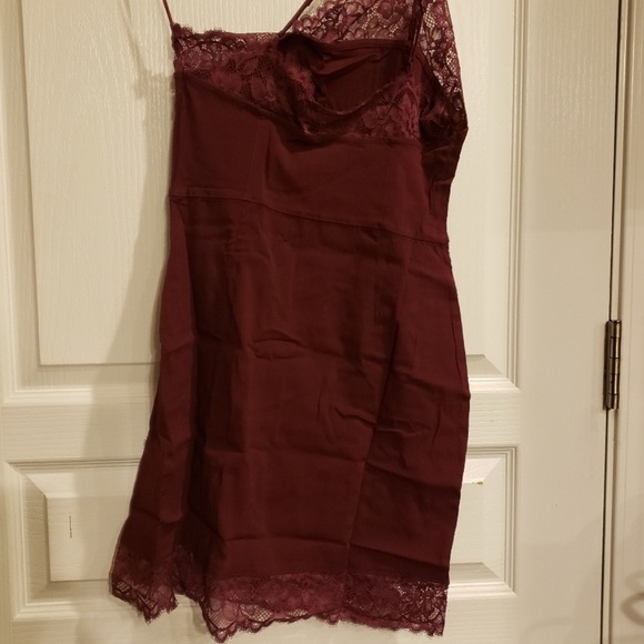 Free People Premonitions Plum Lace Dress - Picture 3 of 5